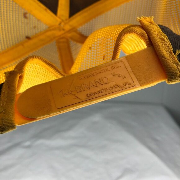 Vintage Gold’n Plump Chicken K product Snapback Mesh Trucker Hat - Picture 6 of 6